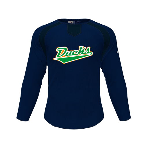 [CUS-DFW-PULL-FLC-CNK-LSL-NVY-YS-LOGO1] Pullover (Youth S, Navy, Logo 1)