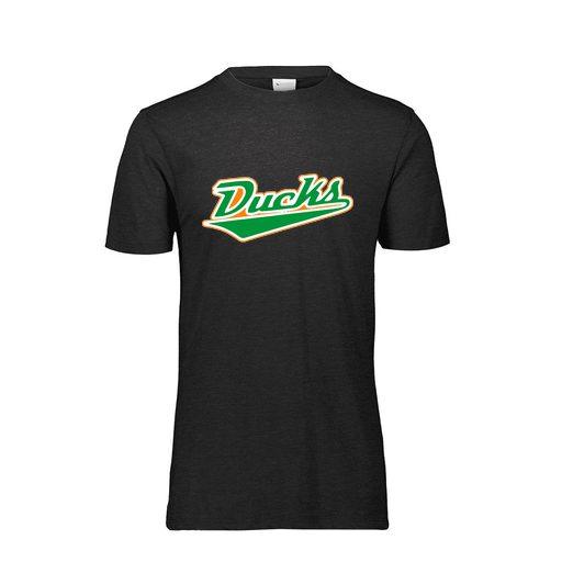 [FTSCUBBK-YS-LOGO1] Decker Youth Tri-Blend T-Shirt - Short Sleeve (Youth S, Black, Logo 1)