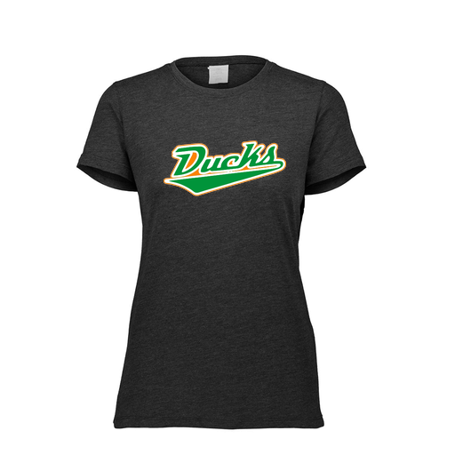 [FTSCUBBK-FAXS-LOGO1] Decker Women's Tri-Blend T-Shirt - Short Sleeve (Female Adult XS, Black, Logo 1)