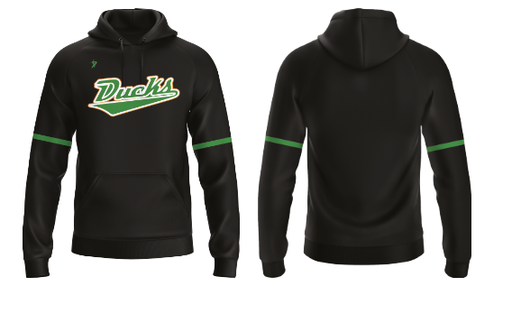 Old School Ducks 12U - Black Hoodie (NO NAME/NUMBER)
