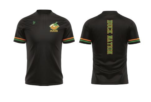 Old School Ducks 12U - Black SSL 1/4 Zip (W/O HOOD)
