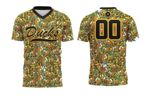 Old School Ducks 12U - Banana Jersey